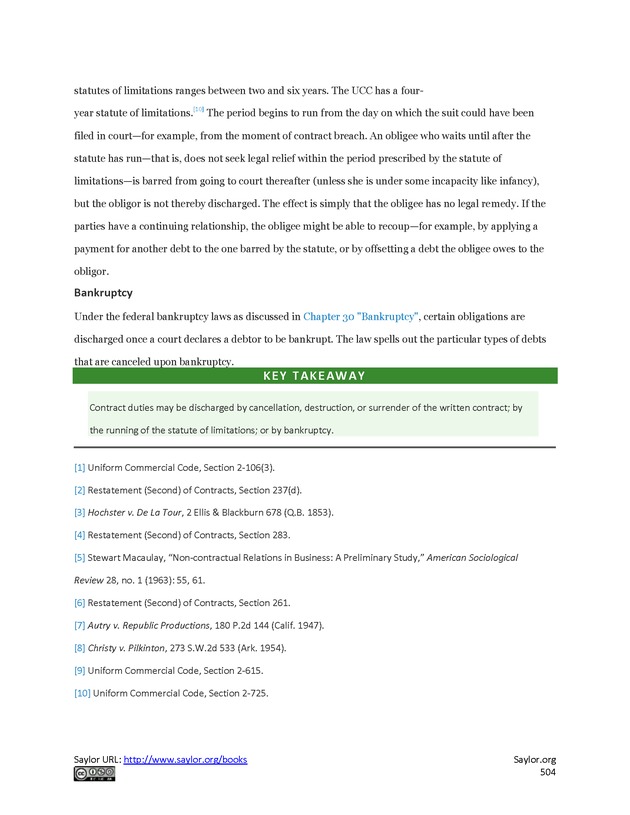 Business Law and the Legal Environment - Page 504